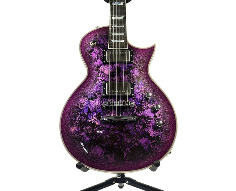 ESP Eclipse Custom Electric Guitar - Purple Peel - B-Stock image 1