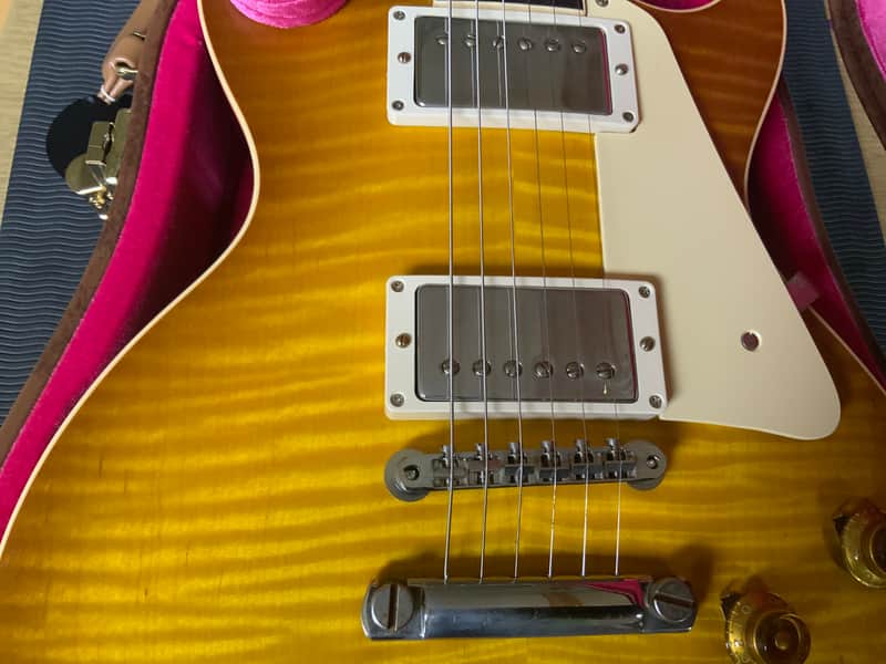 Gibson 1959 Les Paul Standard 2020 Golden Poppy Burst image 1