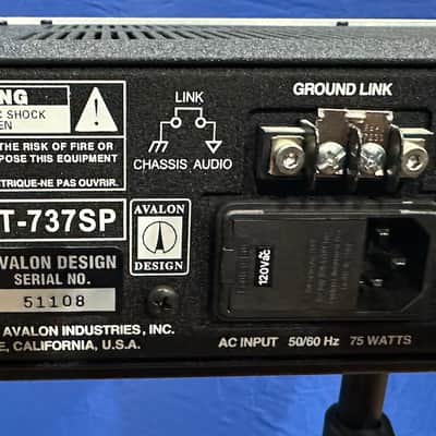 Avalon VT-737sp Tube Channel Strip 2010s - Silver image 9