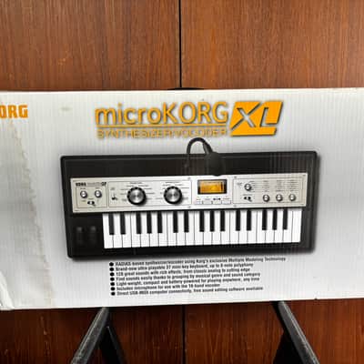 Korg Microkorg XL Analog Modeling Synthesizer / Vocoder w/ box, mic, power supply image 12