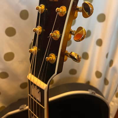 AMI GJA-AG200 Jumbo Acoustic-Electric Guitar with Gator Hardshell Case image 5