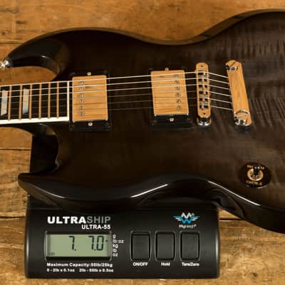 Gibson SG Modern *Left-Handed* - Trans Black Fade *Used* image 8