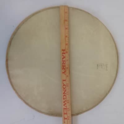 *Ludwig WFL Drum Co Slunk Transparent 14" Calf Skin Snare Head Resonant Imperial image 3