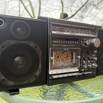 Sanyo MR-X910 ✅Serviced Warranty Rare Vintage Cassette Deck Boombox image 11