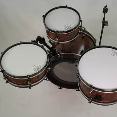 HHG Drums  Self Contained Nesting Kit 2021 Red Ebony Satin image 14
