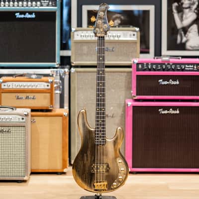 Ernie Ball Music Man 50th Anniversary StingRay 4 Special - Molten Gold image 3