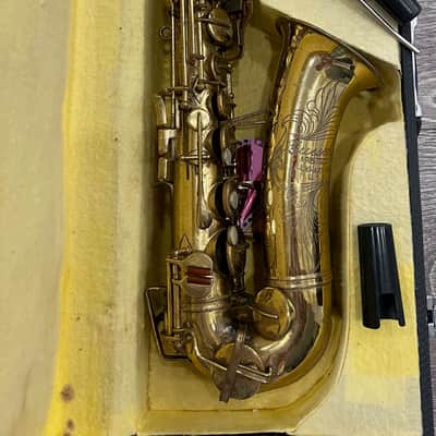 Vintage BUESCHER Aristocrat 140 Alto Saxaphone 1956 image 22