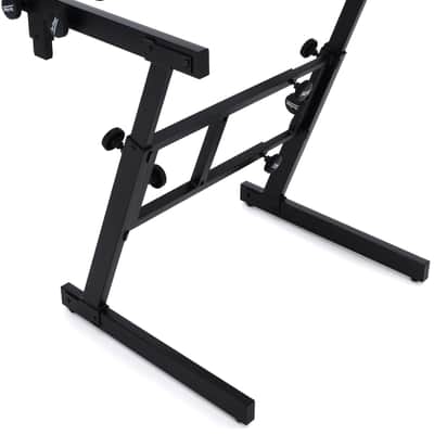 On-Stage KS7365-EJ Folding-Z Keyboard Stand with 2nd Tier image 1