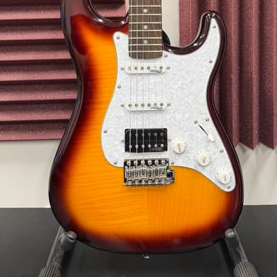 Vintage V6HFTB Hardtail 2010s - Flamed Tobacco Burst image 2