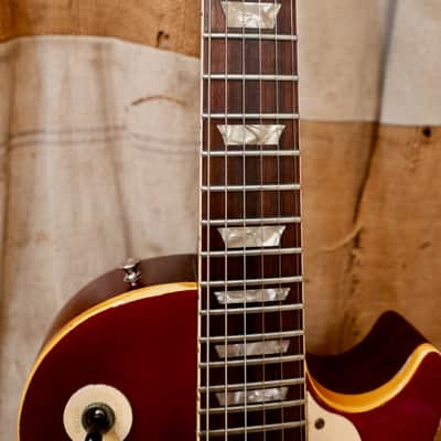 Gibson  Les Paul Deluxe 1971 - Cherry Sunburst image 6