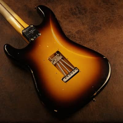 Fender Custom Shop Ancho Poblano Stratocaster Relic in 2-tone Sunburst image 6