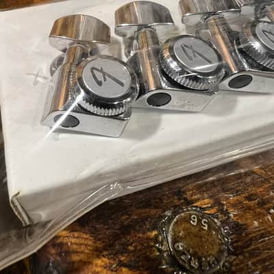 Clavijero de bloqueo Fender Locking Tuner CH - Chrome image 6