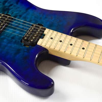 Charvel Pro-Mod San Dimas Style 1 HH FR M QM - Chlorine Burst image 5