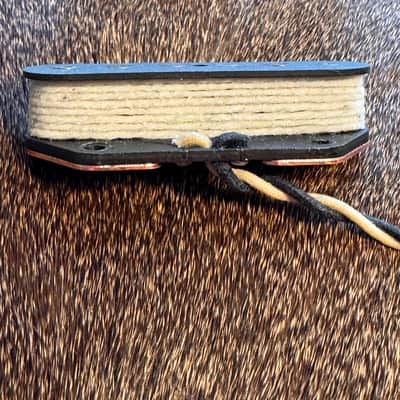 Grosh Guitars GT Bridge Single Coil 2026 -Tele Telecaster Bridge Pickup Black w/White Wrap image 4
