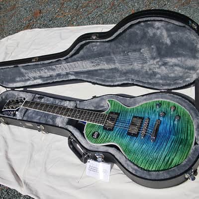 Gibson Les Paul Custom 2021 Zodiac Electric Guitar Aurora Borealis Burst image 15
