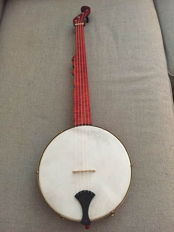 BELL & Son BOUCHER minstrel banjo fretless excellent condition with case image 1