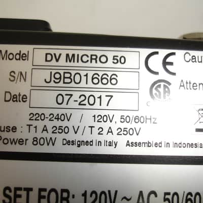 DV Mark DV Micro 50 2-Channel 50-Watt Guitar Amp Head image 11