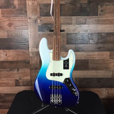 *USED* Fender Player Plus Active Jazz Bass Belair Blue, Gig Bag, 326 image 4