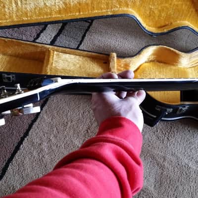 Ibanez Vintage Lawsuit Singlecut 1976 Custom Black Beauty image 5