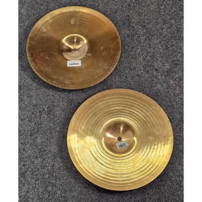 Used Zildjian A Custom Hi Hat Cymbals 14" - Good image 4