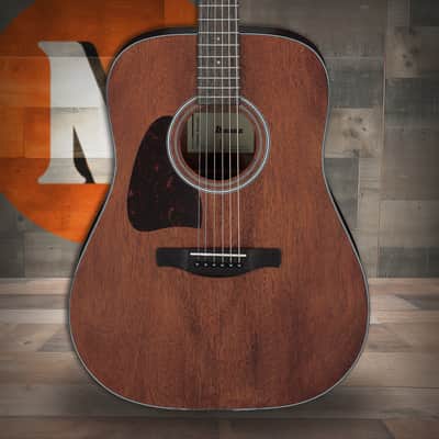 Ibanez AW54 Left-Handed Acoustic Guitar - Open Pore Natural (AW54LOPN) image 1