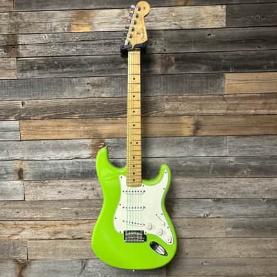Fender Alien Green Mexican Stratocaster image 10