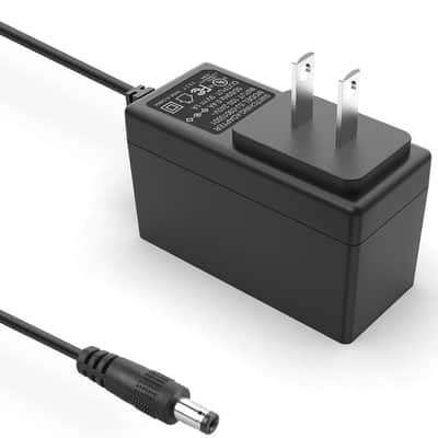 Guitar Pedal Power Supply, 9V DC 1A, BOSS PSA Adapter DC 9V Power Supply Cord for Guitar Affect Pedals Keyboard Pedalboard and More Required 9 Volt 1000mA 800mA 500mA - 【Tip Center Negative】 6.6FT image 1