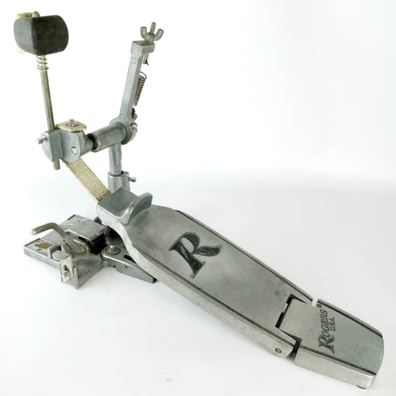 *Rogers Supreme Swivomatic Bass Drum Pedal Memriloc XP8 Vintage 70s USA Big R OG image 1