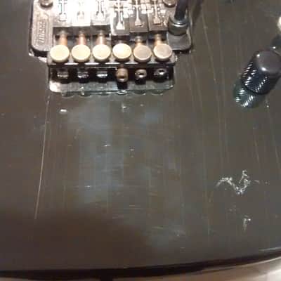 Very rare 1989 Epiphone USA Pro I superstrat guitar, made by Gibson image 11