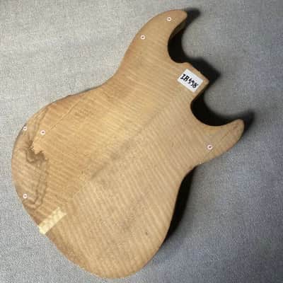 Tiger Maple Top Basswood Guitar Body image 1