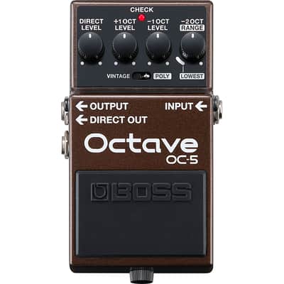 Boss OC-5 Octave 2020 - Present - Brown image 1