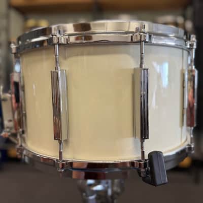14” x 8” Tama AW458 14-ply Artwood Snare - Piano White image 9