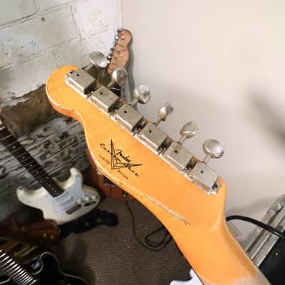 2020 Fender Custom Shop 60 HS Telecaster Custom Heavy Relic Sea Foam Green L.E. image 22
