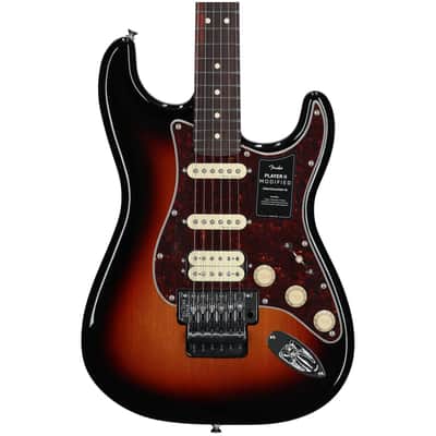 Fender Player II Modified Stratocaster HSS FR Electric Guitar, 3-Color Sunburst, Open Box (Very Good) image 4