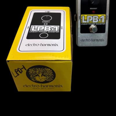 Electro-Harmonix LPB-1 Nano Linear Power Booster Preamp 2006 - Present - Black / Yellow / Gray X7483 image 1