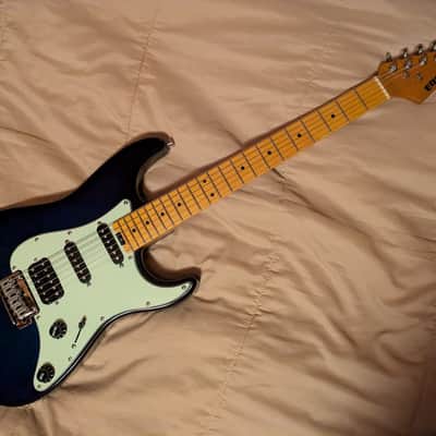 EART NK-C3 2020 - Present - Midnight Blue - HSS Stratocaster image 1