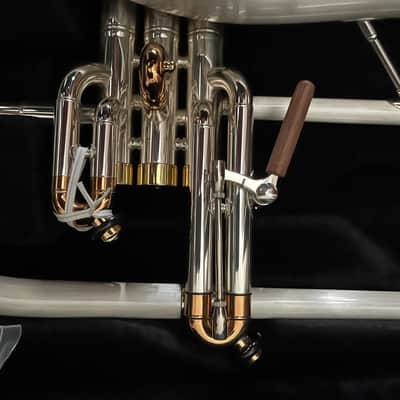 Carol Brass CFL-9990 Flugelhorn Euro Bell Satin & Combo Finishes "Angel Horn" image 7