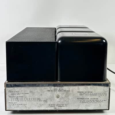 Vintage McIntosh MC240 Tube Power Amplifier image 9
