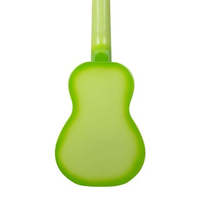 Makala Green Apple Burst Soprano Dolphin Ukulele image 4