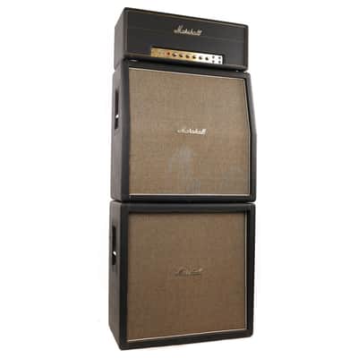 1969 Marshall Major 200W Head and 4x12 Full Stack image 1