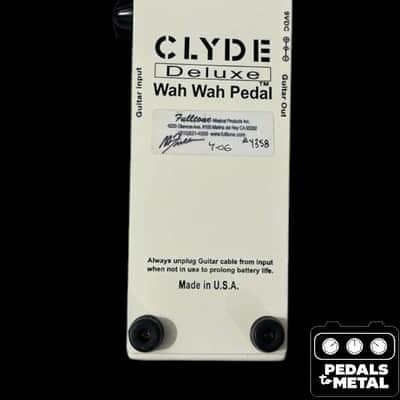 Fulltone Clyde Deluxe Wah 2004 - Present - White - X18491 image 6