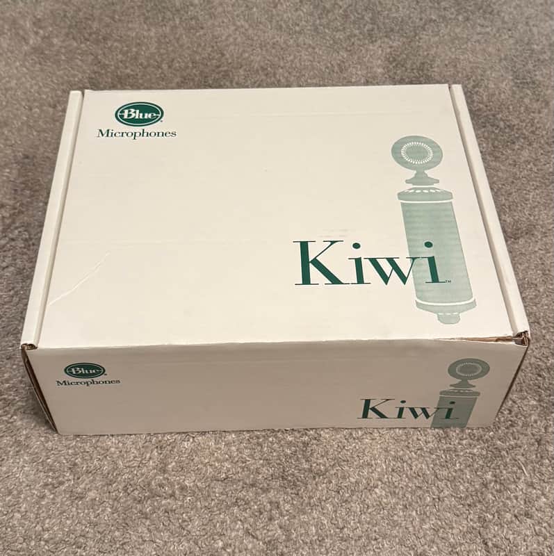Blue Kiwi Large Diaphragm Multipattern Condenser Microphone 2010s - Green image 1