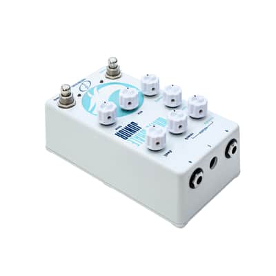 Ready To Ship! Crazy Tube Circuits White Whale Jr Analog Spring Reverb / Tremolo Guitar Pedal image 3