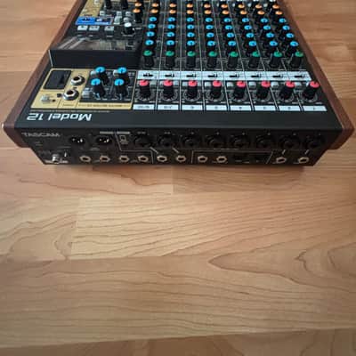 TASCAM Model 12 Multitrack Recorder / Mixer / USB Interface 2020 - Present - Black with Wood Cheeks image 5
