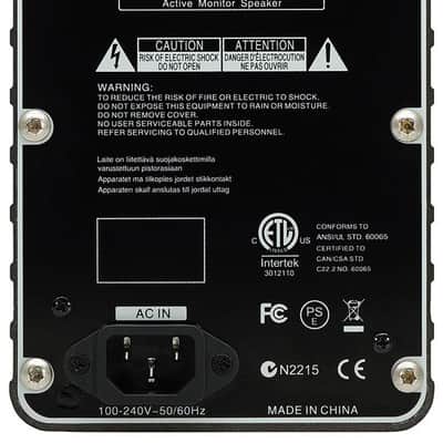 Fostex 6301NB 4 Active Studio Monitor with Unbalanced 1/4 Input image 2