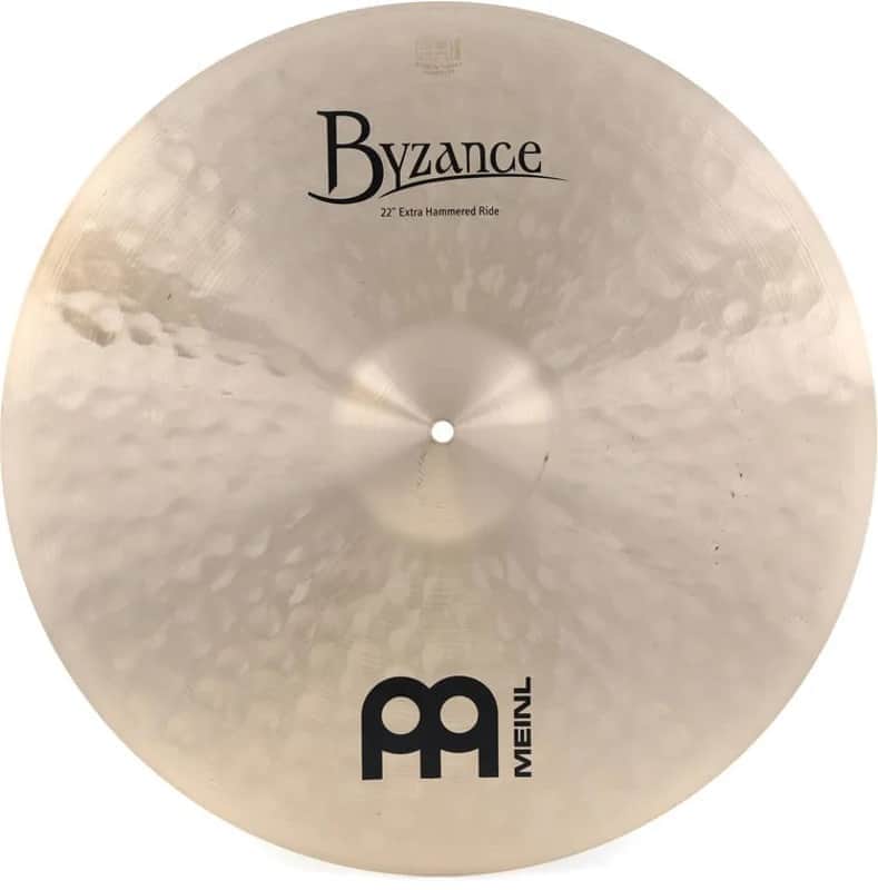 Meinl 22" Byzance Extra Hammered Ride Cymbal B22EHR image 1
