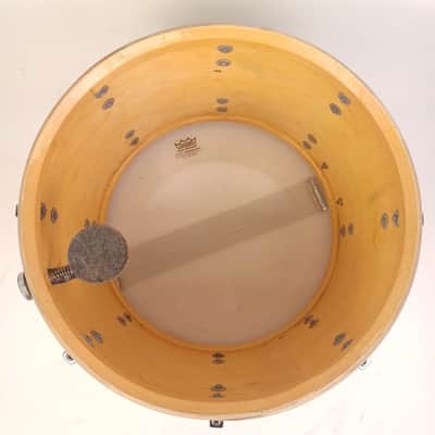 Ludwig 10x14"1969 White Marine Pearl Marching Snare Drum Keystone 3Ply Maple WMP image 12