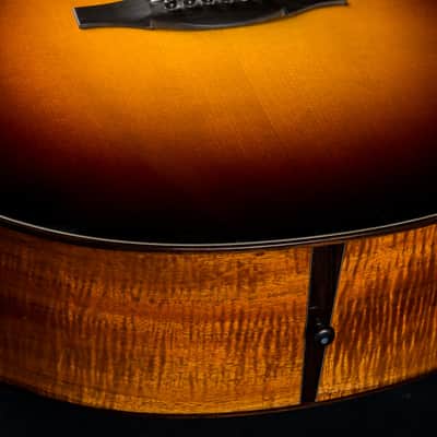 Collings SJ Custom Figured Koa and German Spruce Sunburst Used (2022) image 14