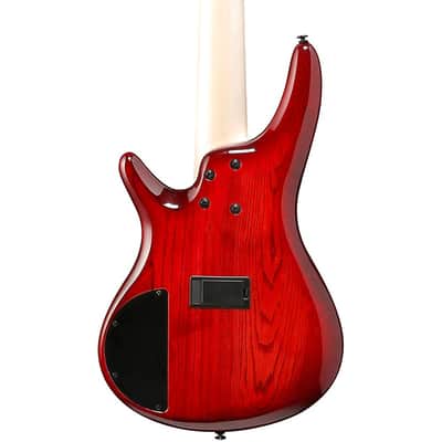 Ibanez ANB205 Adam Nitti Signature 5-String Bass Regular Transparent Wine Red Burst image 2