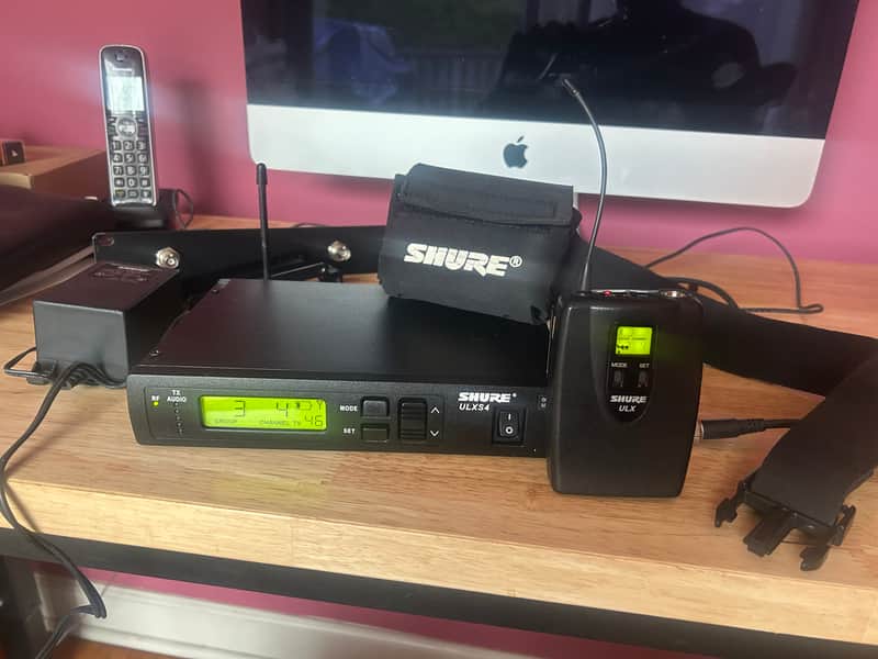 Shure ULX1 wireless and ULX M1 image 1
